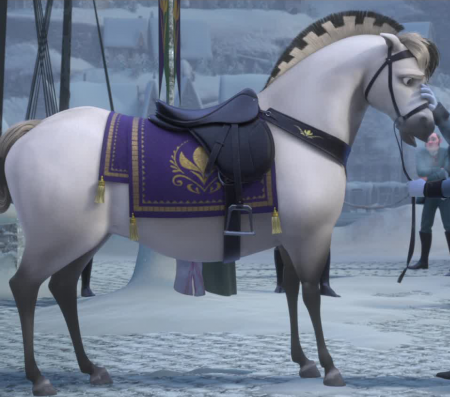 Detail Le cheval de Anna