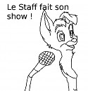 Le staff fait son show !