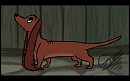 Dachsie Begging