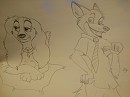 Lady et Nick d�fi-ga