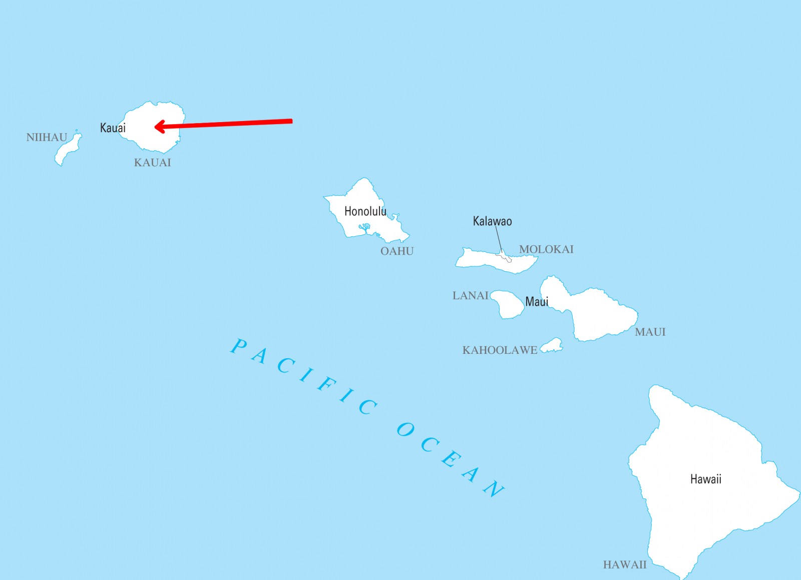 Kauai carte