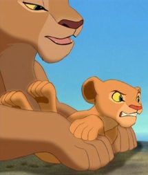 Nala and her mother Sarafina