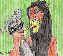 Scar et Banzai