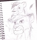 Mufasa et Taka (Scar)