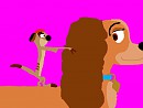Lady et Timon (pour Dave the wolf of 95)