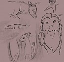 character doodles