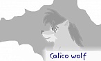 Calico wolf