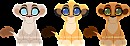 Chibis H�ra, Ava & Hira