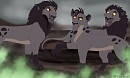The hyenas as lions
