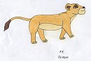 Kiara; Version crayons de couleur