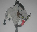 My art of Ed the Hyena