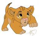 Simba's first Steps