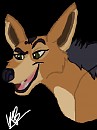 Reirei - Jackal style! (flat colors)