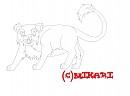 Lineart lionceau/�onne  base 1:
