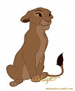 Sarabi as a cub