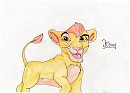 Kion, jeune lionceau