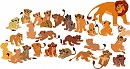 Simba and cubs.