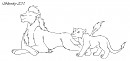 First meeting - Scar & Zira