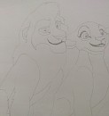 Rough drawing 