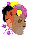 Scar and Zira