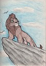Kovu pencil drawing