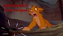 SCOOP!! Simba a peur des insectes! XD