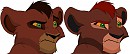 Kovu and bundi - comparison 