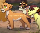 Princess Maisha and her guards