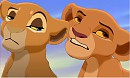 Kiara et Lana qui parlent: