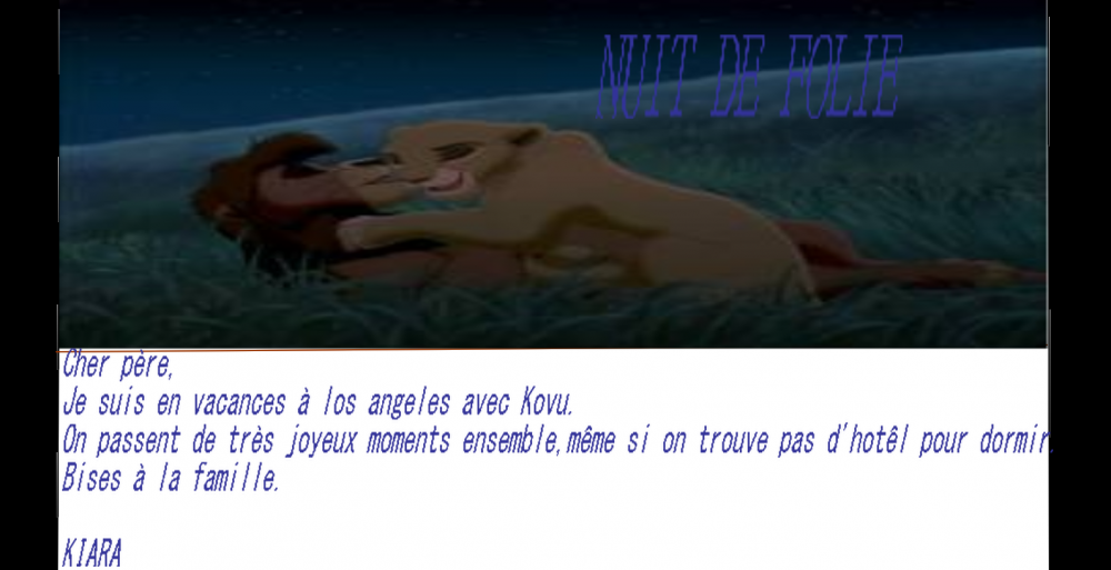Lettres