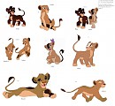 James & Celeste and Oliver & Kayla cub designs!!