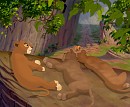Kopa fais le fou au Rocher des Lions