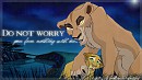 .: Do not worry, you fear nothing with me:.