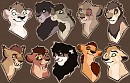 Character headshots 