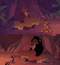 Ahadi and Mufasa