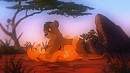 Kovu et Simba se rencontrent 