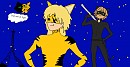 Chat noir et Tigra