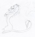 Mushu crayonn� 