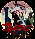 Badge - 20 ans Mulan