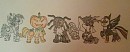 Projet Halloween: la tribus de poneys