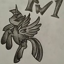 Twilight mine de plomb / badge