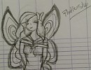 Flutters noir/blanc 