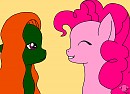 Discussion avec Pinki Pie