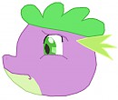 Spike's Head  Attempt Drawing