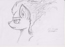 (Vieux Dessin) Spitfire profile.