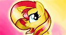 Sunset Shimmer (non, encore?!) poney