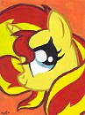 Sunset Shimmer (peinture)