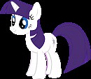 Twilight avec les couleurs de Rarity