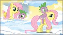 Fluttershy & Spike - Best friends 