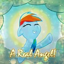Avatar forum - Rainbow Dash angel